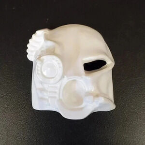 Lego Bionicle Kanohi Mask  43855 Akaku Nuva White 8571 Kopaka Nuva